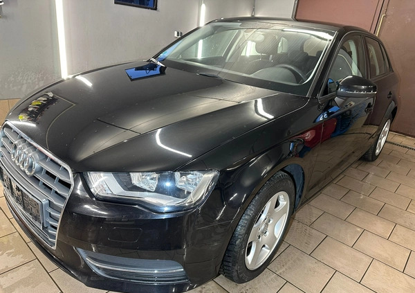 Audi A3 cena 42900 przebieg: 154000, rok produkcji 2013 z Ostrołęka małe 92